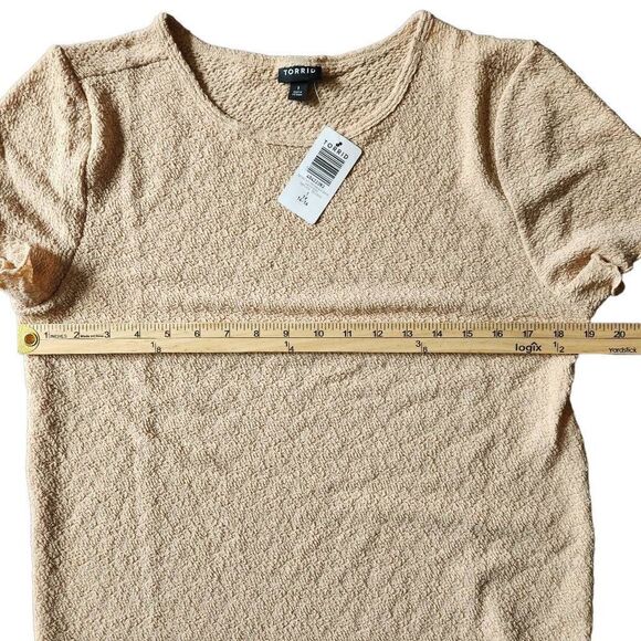 NWT Womens Textured T Shirt Size 1X - Picture 3 of 10